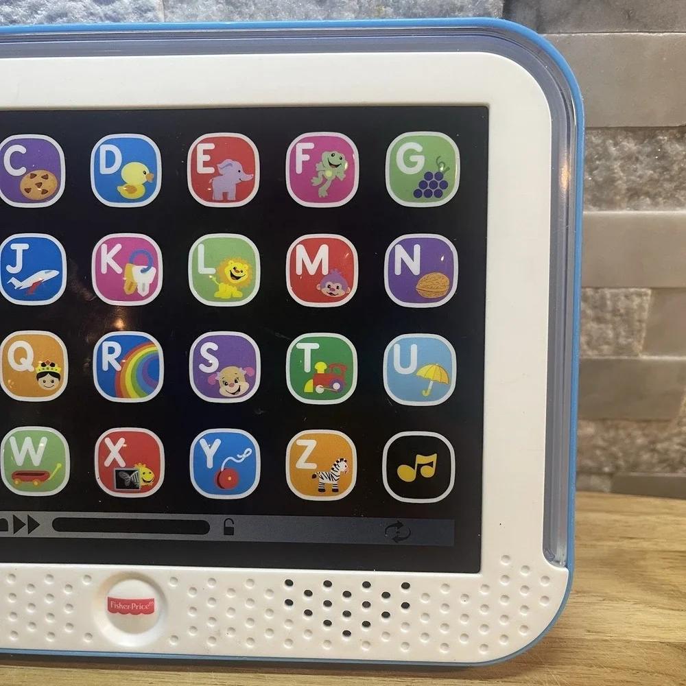 Fisher-Price Laugh & Learn Smart Stages Tablet - Blue Educational Toddler 12-36M